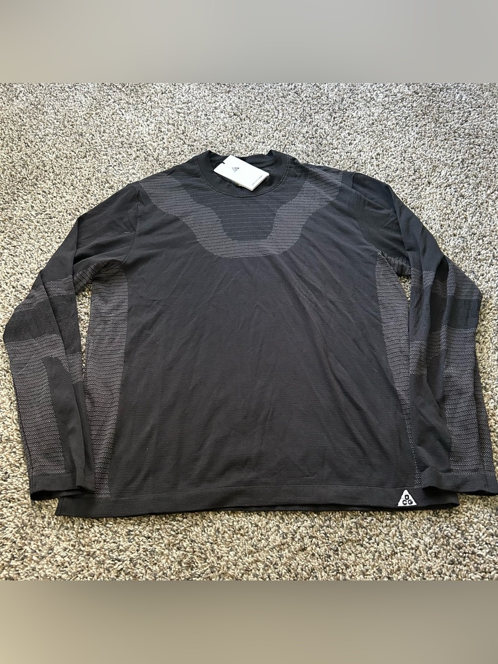 Nike ACG Base Layer Shirt Delta River Dri-Fit ADV Black Men's Medium FV8906-010